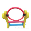 Agility Pole Training Set Jumping Ring Agility Kit